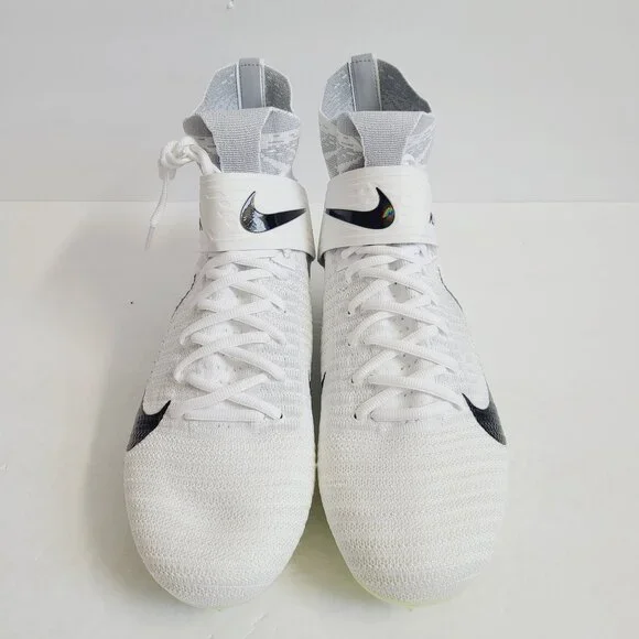 NEW Nike Alpha Menace Elite 2 Football Cleats BV3298-100 Size 13 White